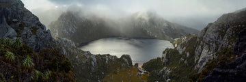 Shrouded Lake Oberon, Western Arthurs, Tasmania